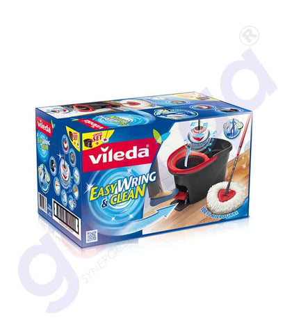 Buy Vileda Easy Wring Clean Spin MOP Set Online Doha Qatar
