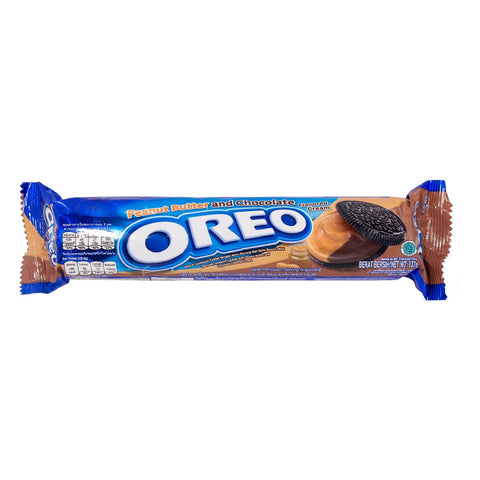 GETIT.QA- Qatar’s Best Online Shopping Website offers OREO PEANUT BUTTER AND CHOCOLATE FLAVORED CREAM COOKIES 137 G at the lowest price in Qatar. Free Shipping & COD Available!
