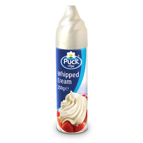 GETIT.QA- Qatar’s Best Online Shopping Website offers PUCK WHIPPING CREAM SPRAY 250G at the lowest price in Qatar. Free Shipping & COD Available!