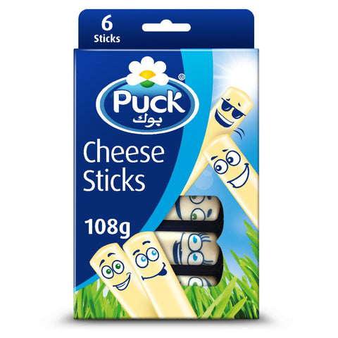 GETIT.QA- Qatar’s Best Online Shopping Website offers PUCK CHEESE STICKS 6PCS 108G at the lowest price in Qatar. Free Shipping & COD Available!