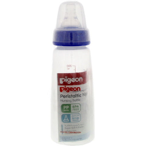 GETIT.QA- Qatar’s Best Online Shopping Website offers PIGEON PERISTALTIC NIPPLE NURSING BOTTLE 200ML at the lowest price in Qatar. Free Shipping & COD Available!
