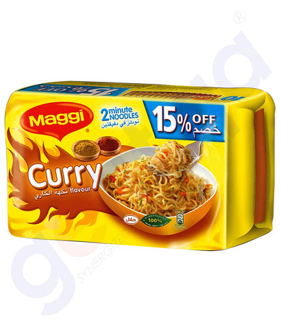 Buy Maggi Curry Noodles 79gx10pcs Pack Online Doha Qatar
