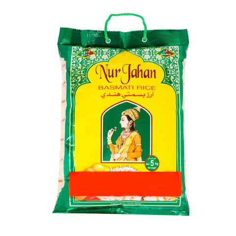 Nur Jahan Basmati Rice 5kg - GETIT.QA