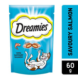 GETIT.QA- Qatar’s Best Online Shopping Website offers DREAMIES CAT TREATS SALMON 60G at the lowest price in Qatar. Free Shipping & COD Available!