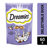 GETIT.QA- Qatar’s Best Online Shopping Website offers DREAMIES CAT TREATS DUCK 60G at the lowest price in Qatar. Free Shipping & COD Available!