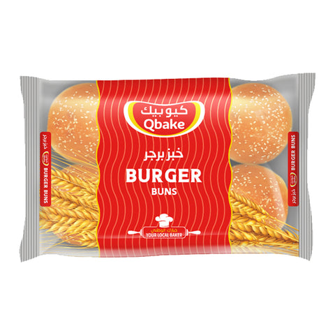 Qbake Burger Buns 420g