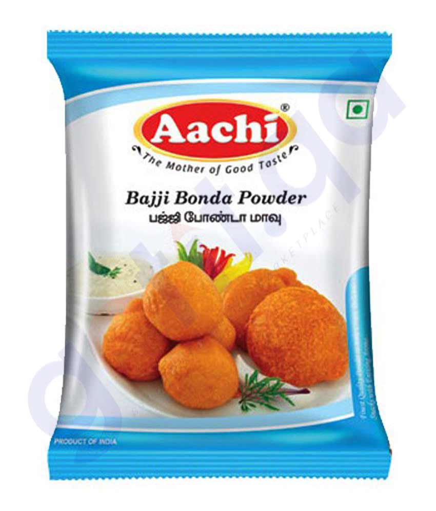 BUY  AACHI BAJJI BONDA POWDER 100GM IN QATAR | HOME DELIVERY WITH COD ON ALL ORDERS ALL OVER QATAR FROM GETIT.QA