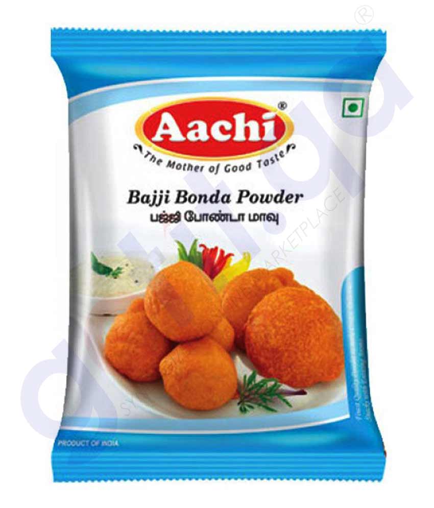 BUY AACHI BAJJI BONDA POWDER 200GM  IN QATAR | HOME DELIVERY WITH COD ON ALL ORDERS ALL OVER QATAR FROM GETIT.QA