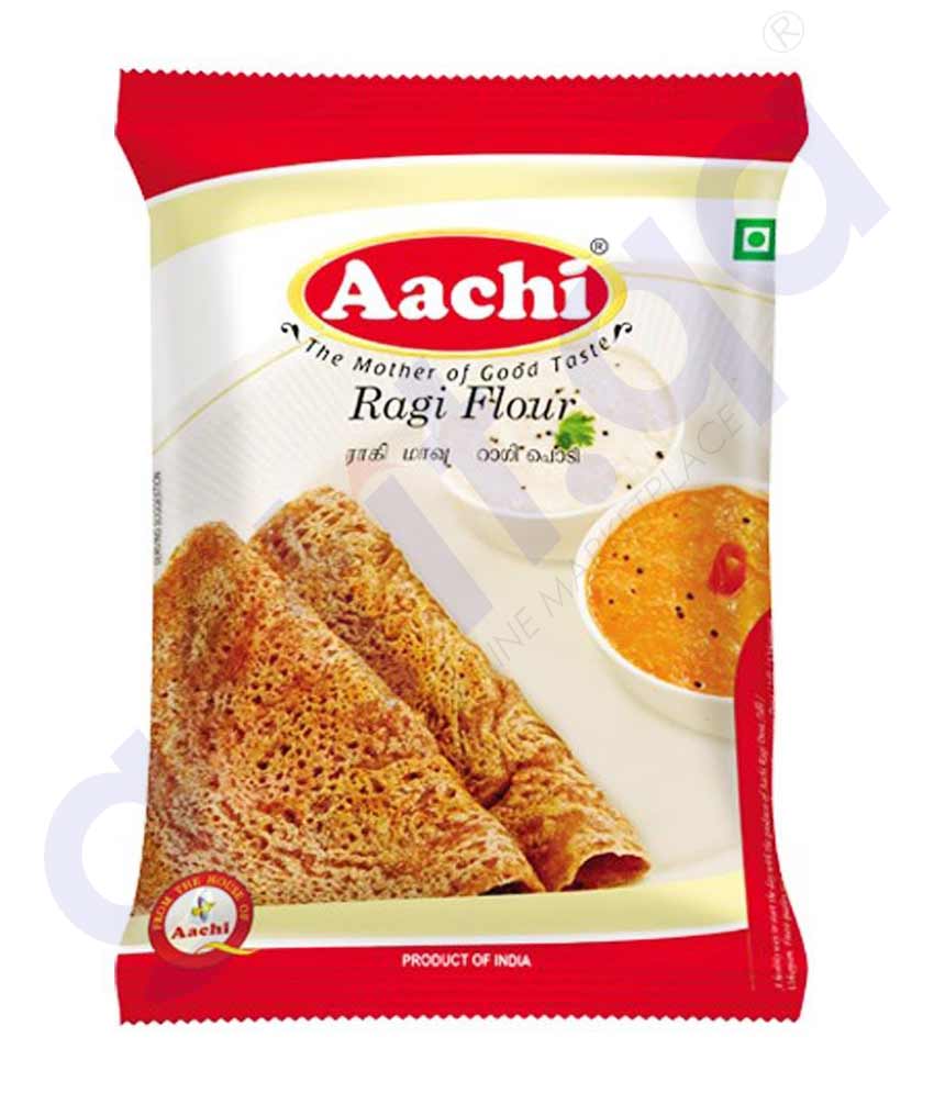 BUY AACHI RAGI FLOUR 1KG  IN QATAR | HOME DELIVERY WITH COD ON ALL ORDERS ALL OVER QATAR FROM GETIT.QA