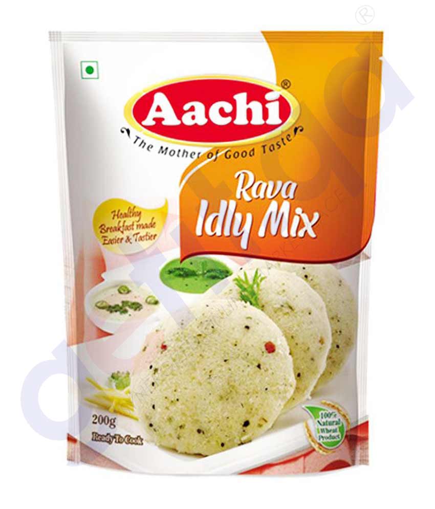 BUY AACHI RAVA IDLY MIX 200GM IN QATAR | HOME DELIVERY WITH COD ON ALL ORDERS ALL OVER QATAR FROM GETIT.QA