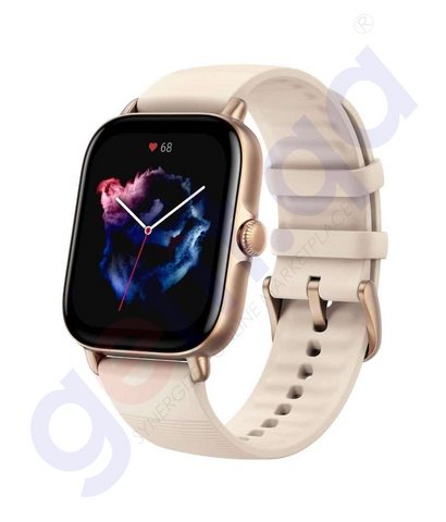 BUY AMAZFIT BRANDED SMART WATCH GTS 3 IN QATAR | HOME DELIVERY WITH COD ON ALL ORDERS ALL OVER QATAR FROM GETIT.QA