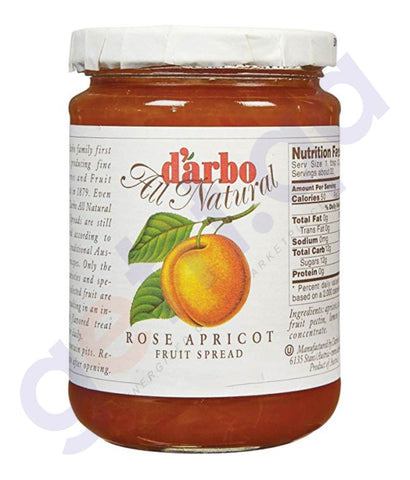 Buy Darbo Apricot Fruit Spread 640gm Online in Doha Qatar