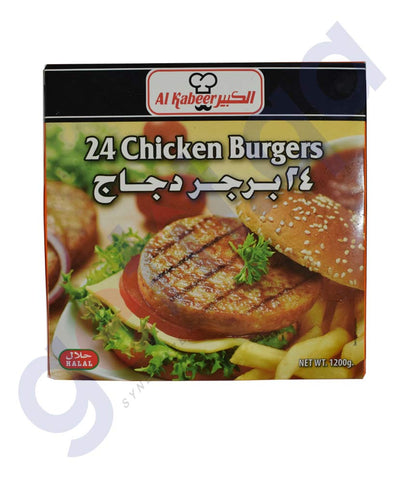 Buy Al Kabeer Chicken Burger 1200gm Online in Doha Qatar