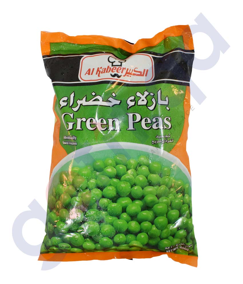 Buy Al Kabeer Green Peas 400gm Online in Doha Qatar