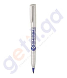 BUY PENTEL MARKER FOR CD/DVD - PACK OF 12 BLUE - PE-NMS51-C ONLINE IN QATAR