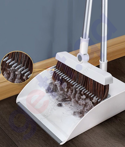 BUY MAGNETIC HOUSEHOLD BROOM WITH DUSTPAN IN QATAR | HOME DELIVERY WITH COD ON ALL ORDERS ALL OVER QATAR FROM GETIT.QA