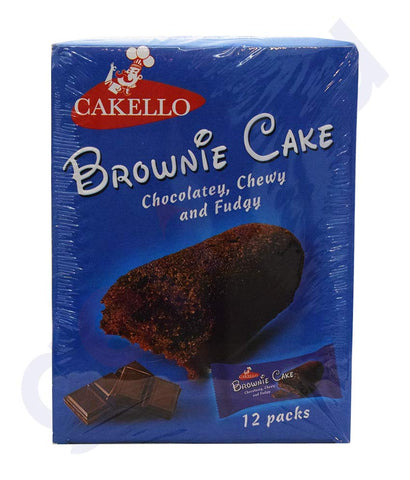Buy Cakello Brownie Cake 12Packs Price Online in Doha Qatar
