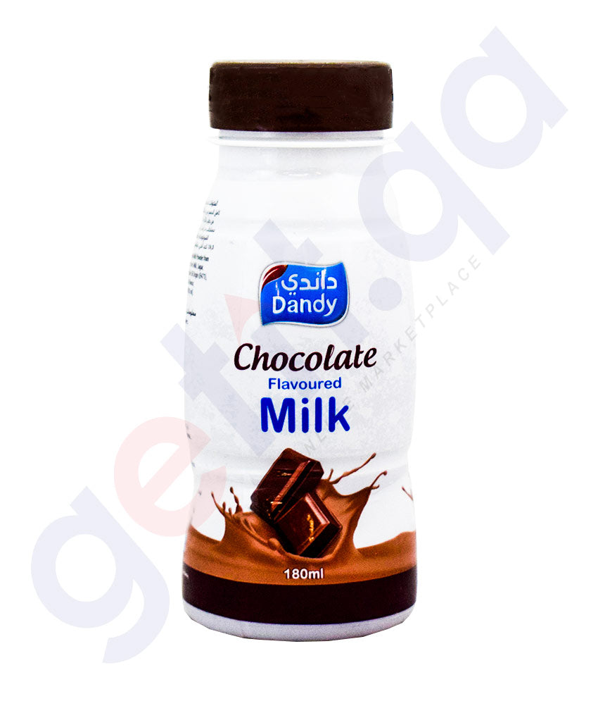 Buy Dandy Chocolate Flavoured Milk 180ml Online Doha Qatar