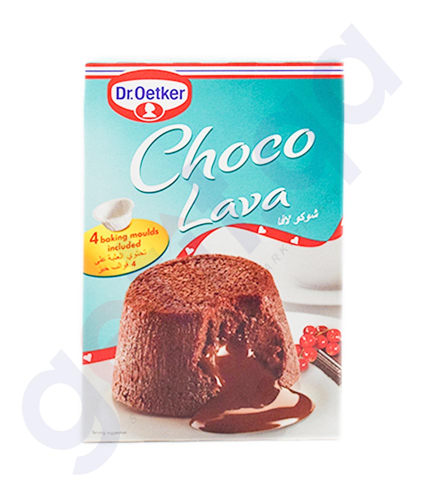 Dr Oetker Lava Cake Mix Chocolate Allergy and Ingredient Information