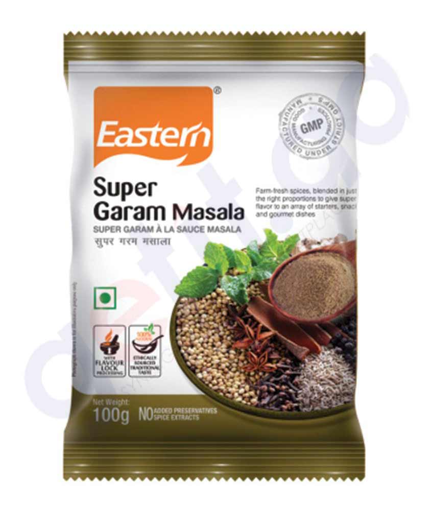 BUY EASTERN SUPER GARAM MASALA ECONOMY 100GM IN QATAR | HOME DELIVERY WITH COD ON ALL ORDERS ALL OVER QATAR FROM GETIT.QA