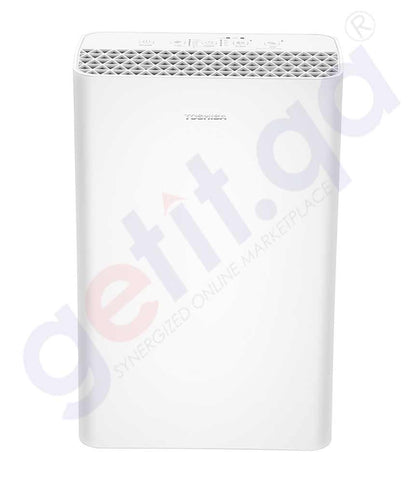 BUY TOSHIBA AIR PURIFIER 3 FAN SPEED SETTINGS. 21-36M2 TOUCH PANEL 45W, DUST SENSOR, CHILD LOCK TURBO SPEED CAF-Y83XBH(W) IN QATAR | HOME DELIVERY WITH COD ON ALL ORDERS ALL OVER QATAR FROM GETIT.QA