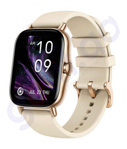 BUY AMAZFIT SMART WATCH GTS 2 GOLD IN QATAR | HOME DELIVERY WITH COD ON ALL ORDERS ALL OVER QATAR FROM GETIT.QA