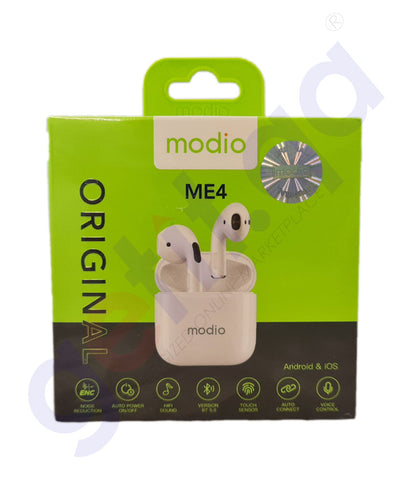BUY MODIO ME4 AIR PODS  IN QATAR | HOME DELIVERY WITH COD ON ALL ORDERS ALL OVER QATAR FROM GETIT.QA