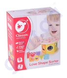 BUY CLASSIC WORLD LOVE SHAPE SORTER IN QATAR | HOME DELIVERY WITH COD ON ALL ORDERS ALL OVER QATAR FROM GETIT.QA