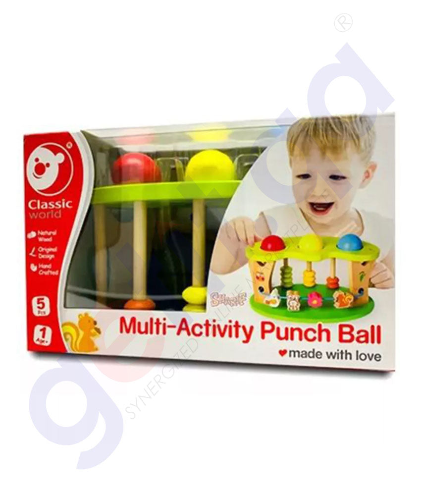 BUY CLASSIC WORLD MULTI-ACTIVITY PUNCH BALL IN QATAR | HOME DELIVERY WITH COD ON ALL ORDERS ALL OVER QATAR FROM GETIT.QA