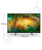 Shop Online Sony Bravia 49" 4K LED TV KD-49x8000H in Doha Qatar