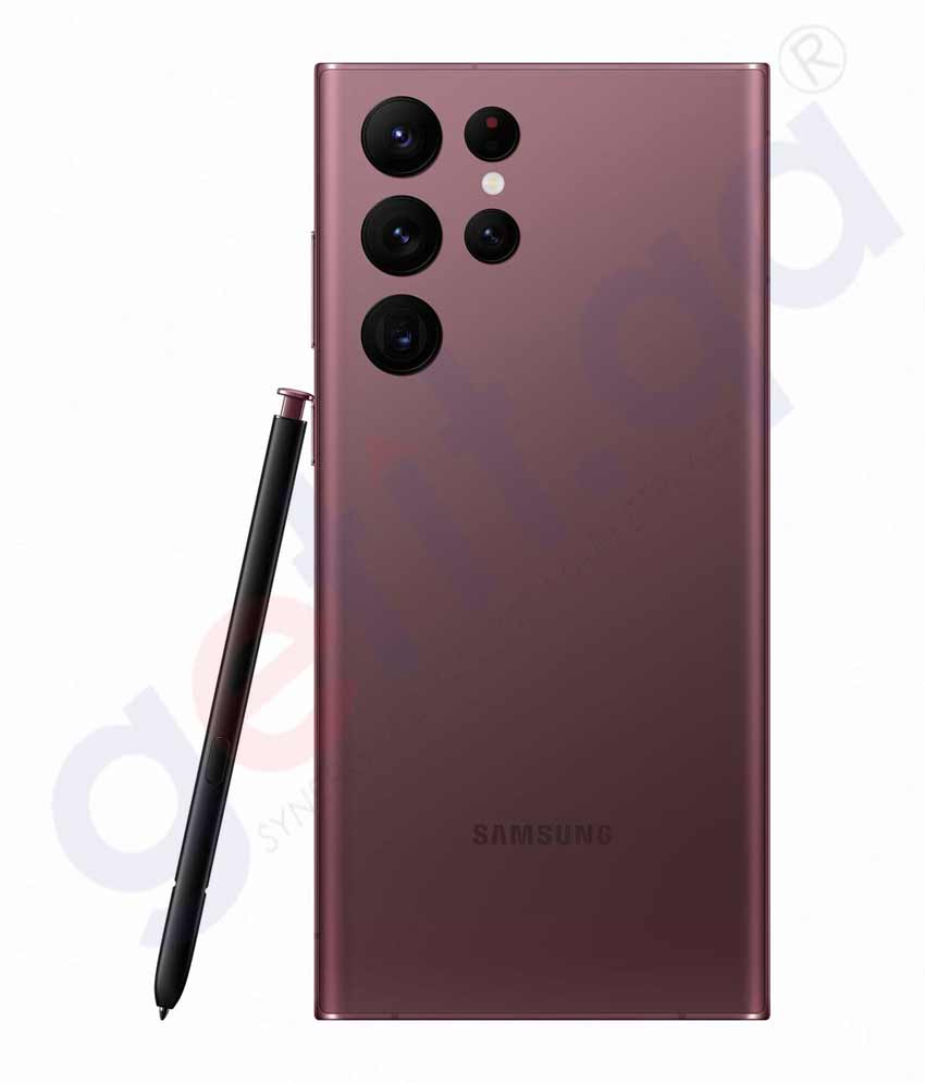 BUY SAMSUNG GALAXY S22 ULTRA S908 512GB 5G BURGUNDY IN QATAR | HOME DELIVERY WITH COD ON ALL ORDERS ALL OVER QATAR FROM GETIT.QA