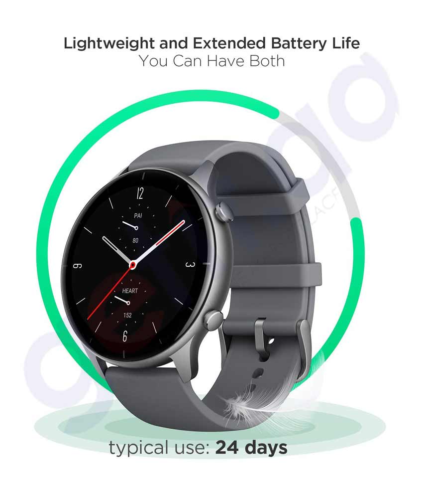 BUY AMAZFIT SMART WATCH GTR 2E GREY IN QATAR | HOME DELIVERY WITH COD ON ALL ORDERS ALL OVER QATAR FROM GETIT.QA