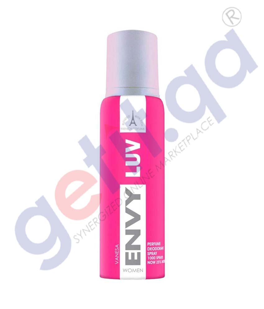 GETIT.QA | Buy Vanesa Envy Luv Deodorant Spray Women 120ml Doha Qatar