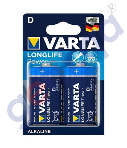 BUY Varta Battery Longlife Power D Alkaline IN QATAR | HOME DELIVERY WITH COD ON ALL ORDERS ALL OVER QATAR FROM GETIT.QA