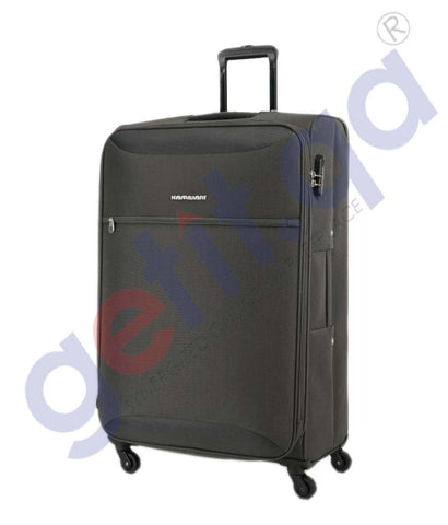 GETIT.QA | Buy Kamiliant Zaka Soft Trolley Large 78cm- Grey Doha Qatar