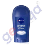 GETIT.QA | Buy Nivea Protect & Care Stick-Female 40ml Online Doha Qatar