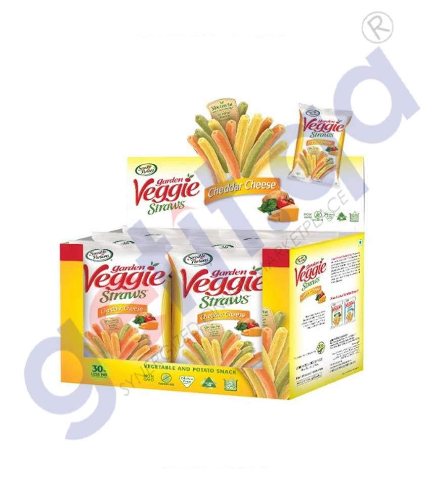 Sensible Portions Cheddar Cheese Veggie Straws 30g