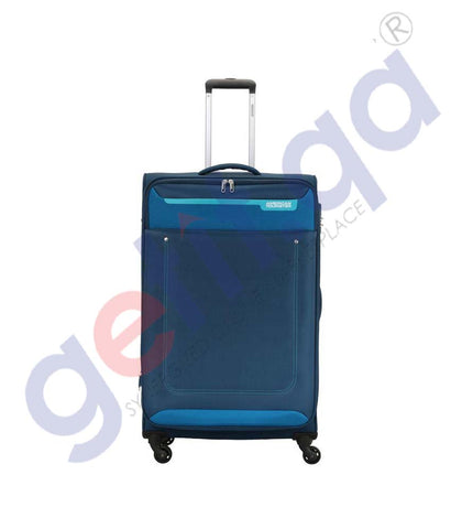 GETIT.QA | Buy American Tourister Jackson Soft Case Blue 70cm Doha Qatar