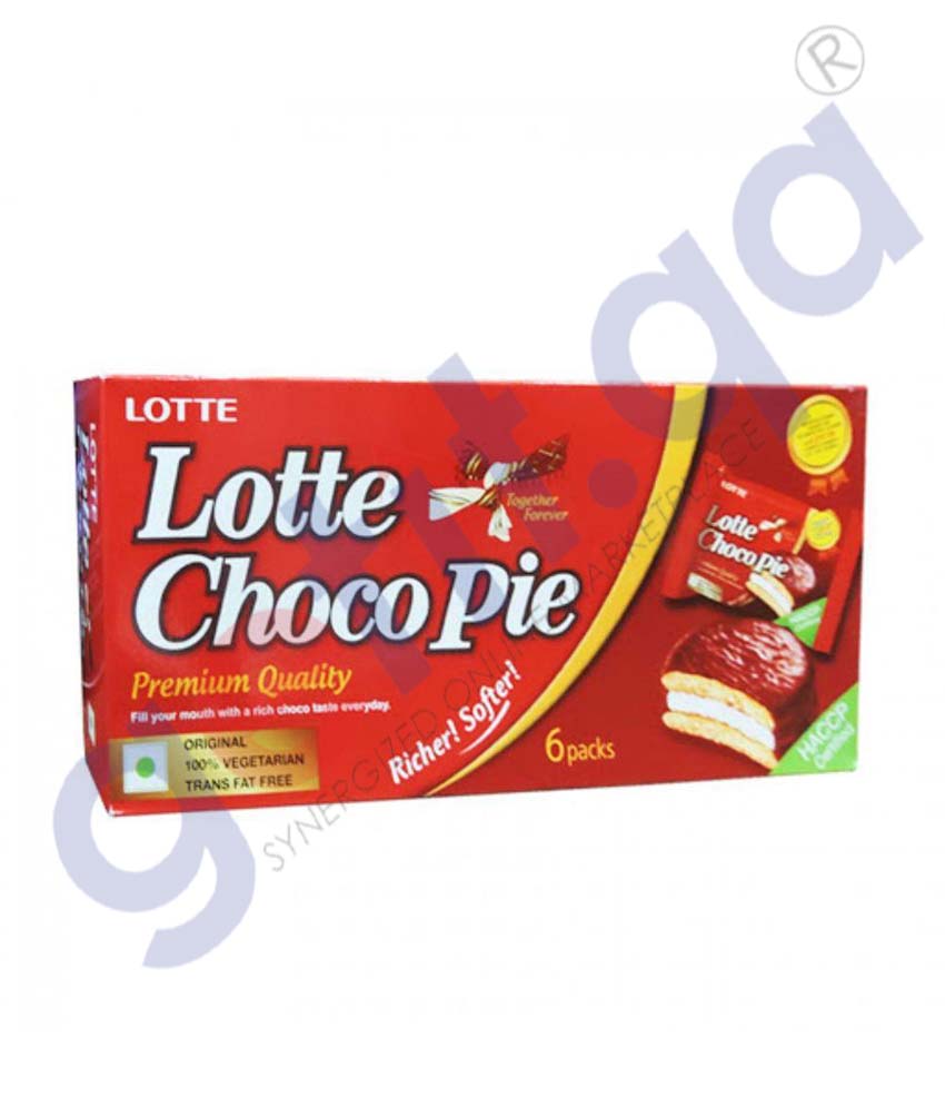 Lotte Pie 6 pieces X 28g