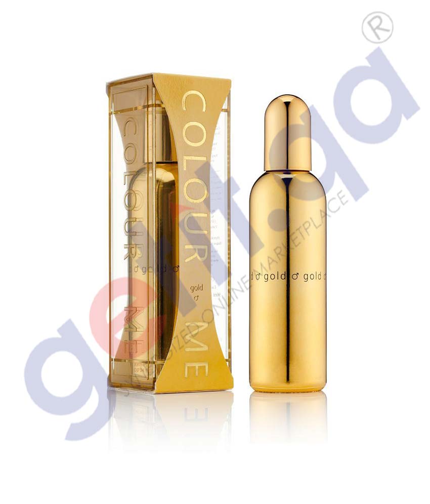 GETIT.QA Buy Milton Lloyd Colour Me Gold EDT For Him 90ml Doha Qatar