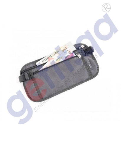 GETIT.QA | Buy American Tourister Money Belt-Grey Online in Doha Qatar
