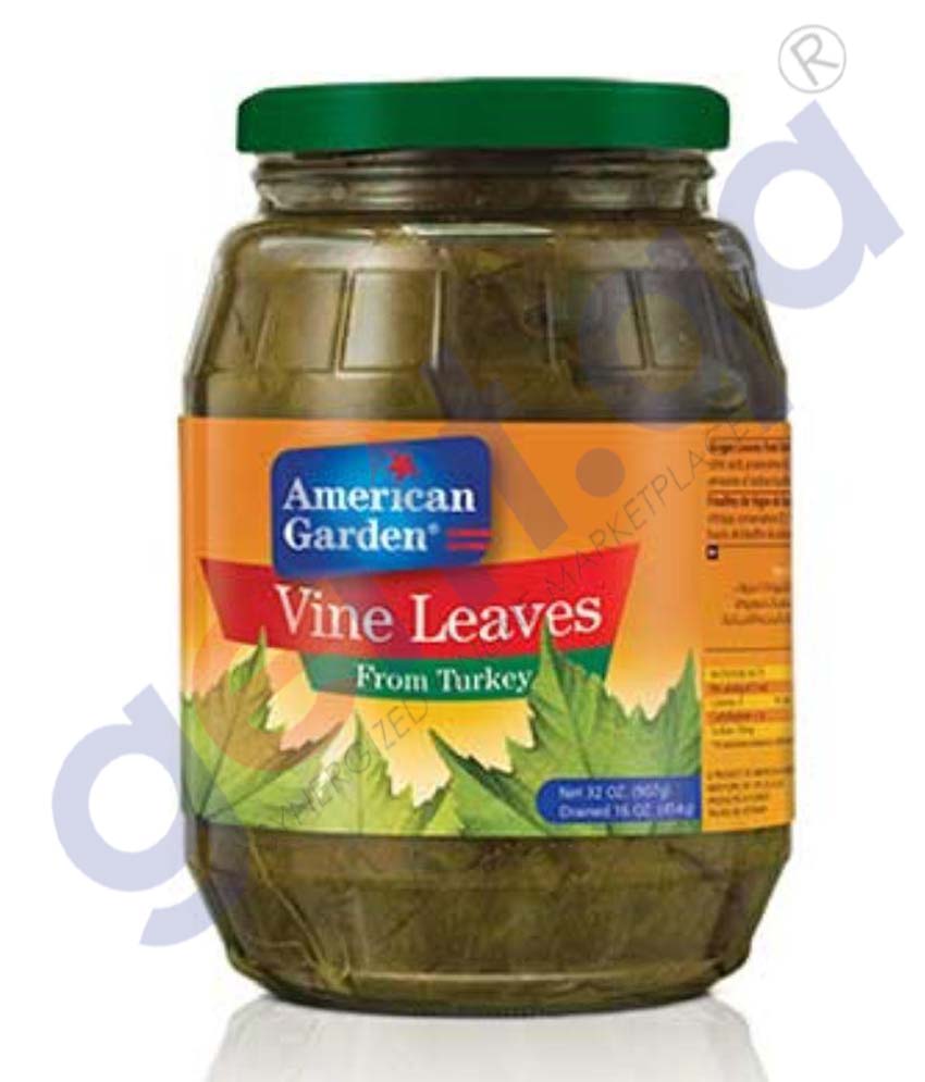BUY American Garden Vine Leaves 930g (drained weight 454 g ) IN QATAR | HOME DELIVERY WITH COD ON ALL ORDERS ALL OVER QATAR FROM GETIT.QA