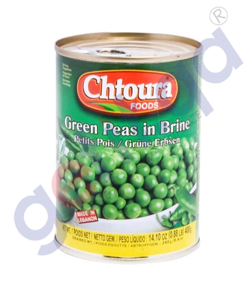 Chtoura Food Green Peas 400g