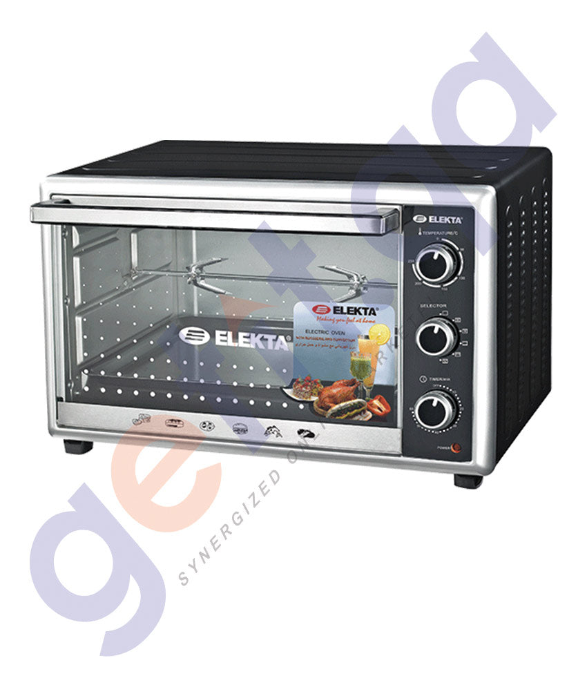 BUY ELEKTA 46L ELECTRIC OVEN WITH ROTISSERIE AND CONVECTION ONLINE IN QATAR