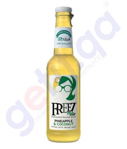 BUY FREEZ PINEAPPLE & COCONUT DRINK 275ML  IN QATAR | HOME DELIVERY WITH COD ON ALL ORDERS ALL OVER QATAR FROM GETIT.QA