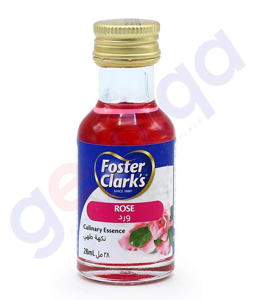 BUY Foster Clarks Rose 28ML  IN QATAR | HOME DELIVERY WITH COD ON ALL ORDERS ALL OVER QATAR FROM GETIT.QA