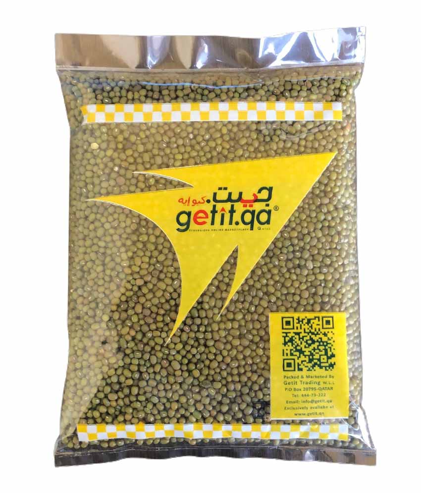 Buy GETIT Green Moong Whole 500g/ 1kg in Doha Qatar