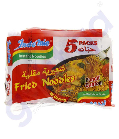 BUY Indomie Fried 80gm x 5pcs IN QATAR | HOME DELIVERY WITH COD ON ALL ORDERS ALL OVER QATAR FROM GETIT.QA