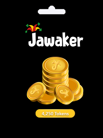 Buy Jawaker Digital Gift Card 4250 Tokens Price Online in Doha Qatar