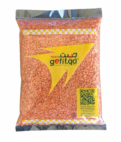 Buy GETIT Massur Dal Red Lentils 500g/ 1kg Doha Qatar